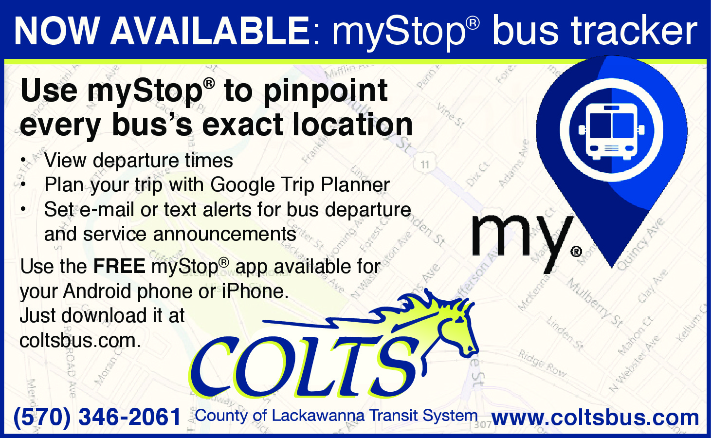 myStop second version